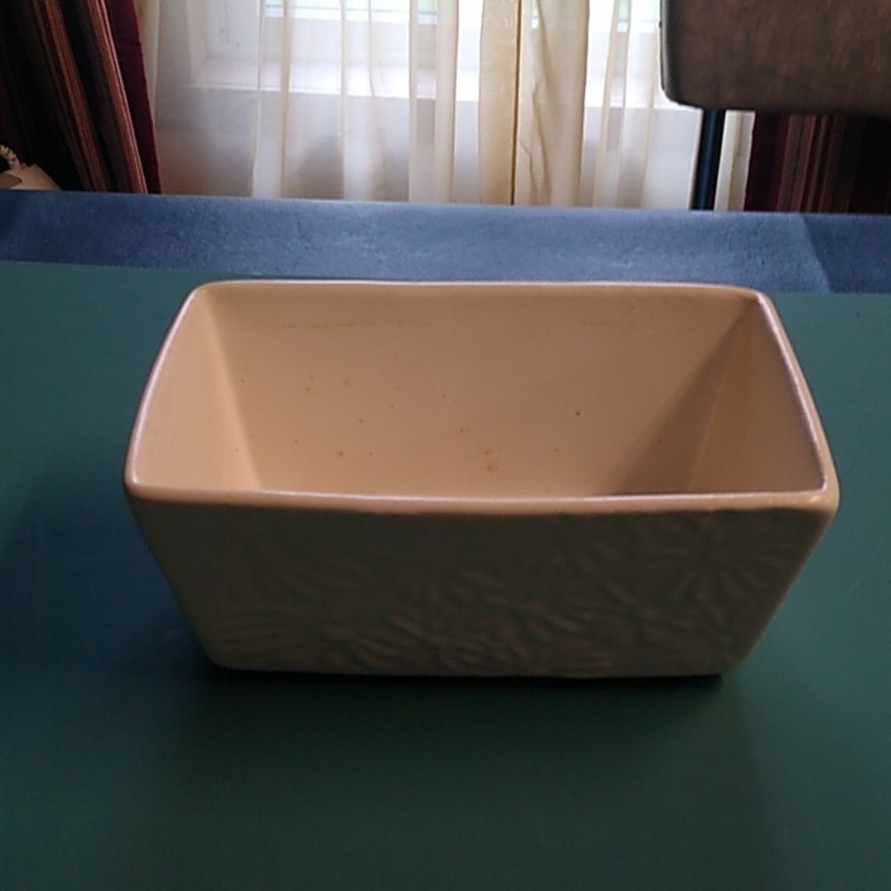 Hull F17 Ceramic Floral pattern Planter Cottagecore Grandmacore Garden